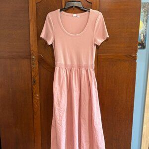 Pink GAP summer dress, size medium